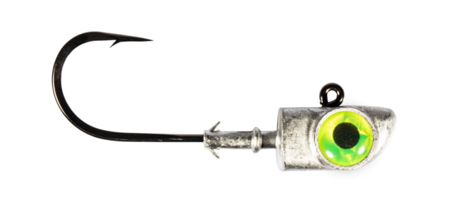 Z-man Diezel Eye Jighead 3 oz 8/0 2 Pack Chartreuse