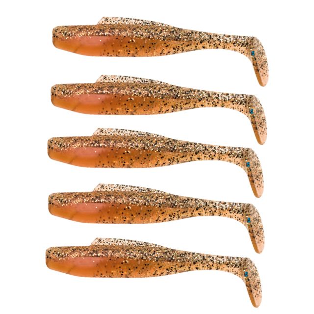 Z-man Diezel Minnowz Soft Bait 5 Pack 4 in New Penny