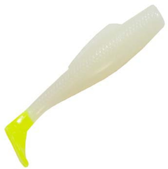 Z-man Elaztech Minnowz Swimbait 6 pack 3in Glow Chartreuse Tail