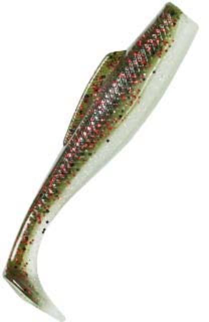 Z-man Elaztech Minnowz Swimbait 6 pack 3in Red Bone