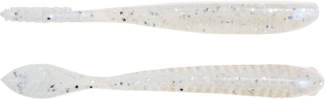 Z-man Elaztech Trick Shotz Drop Shot Soft Bait 6 3.5in White Lightning