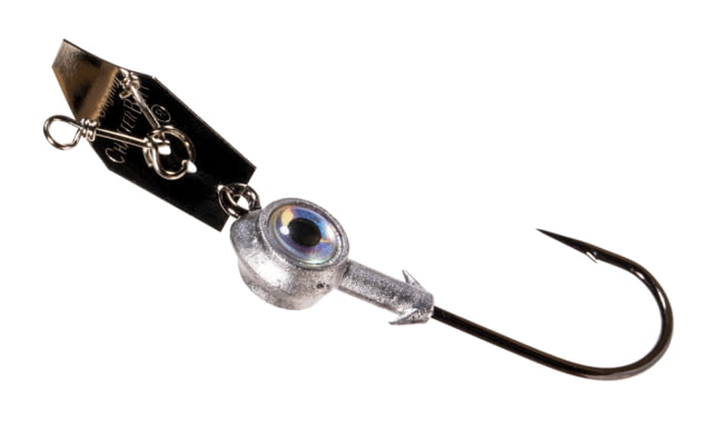 Z-man Eye Strike Chatterbait 4/0 1/4 oz Silver 2 Pack