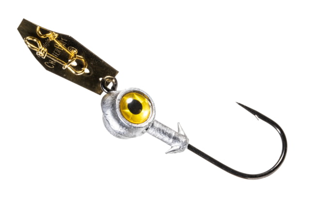 Z-man Eye Strike Chatterbait 4/0 3/8 oz Gold 2 Pack