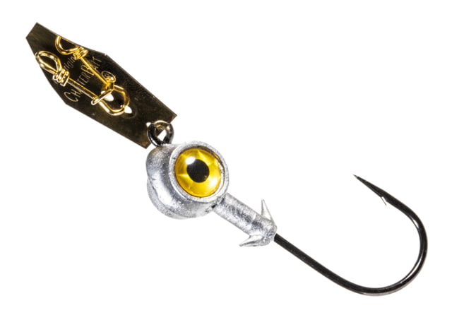 Z-man Eye Strike Chatterbait 5/0 1/2 oz Gold 2 Pack