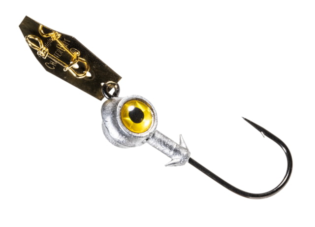 Z-man Eye Strike Chatterbait 5/0 1/4 oz Gold 2 Pack