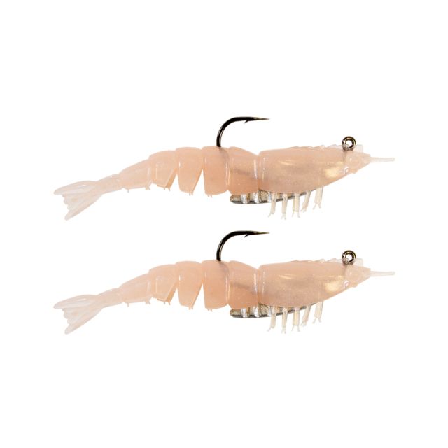 Z-man EZ SHRIMPZ RIGGED 3.5 NATURAL2PK
