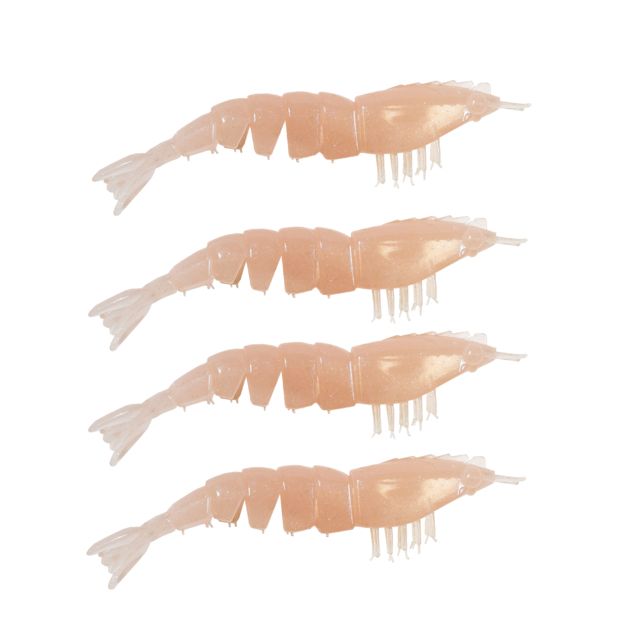Z-man EZ SHRIMPZ UNRIGGED 3.5 NATURAL4PK