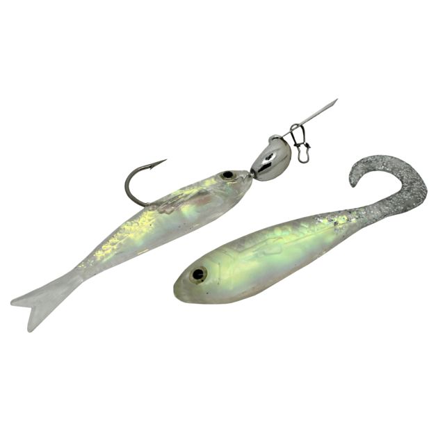 Z-man Flashback Mini Swim Jig 1/8oz Silver/Natural