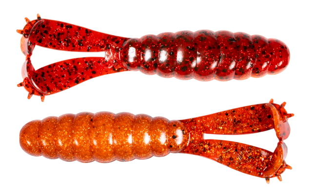Z-man Billy Goat Soft Bait 3 pack 4.25in Fire Craw