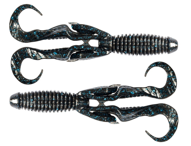 Z-man Gremlin Soft Bait Lure Black/Blue Flake 4.5in