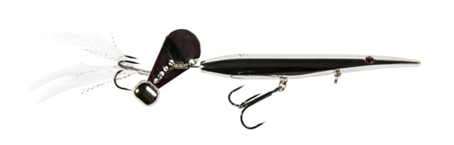 Z-man Hellraizer Topwater Hard Bait Lure Chrome 4in 3/8oz