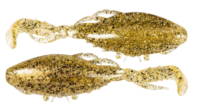 Z-man Kicker Crabz Soft Baits 3 pack 3.5 in Golden Boy