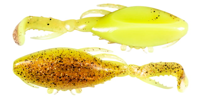 Z-man Kicker Crabz Soft Baits 3 pack 3.5 in Sexy Penny