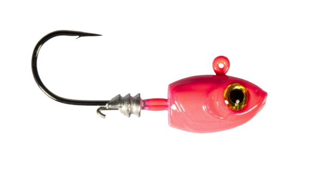 Z-man Micro Shad Jig Head 4 Pack Pink Glow 3/16oz