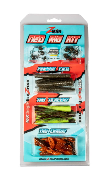 Z-man Ned Rig Kit Hot Colors