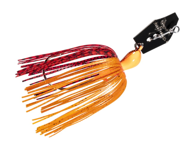 Z-man Original Chatterbait Bladed Swim Jig 4-1/2in 1/2oz Fire Craw 5/0 Hook