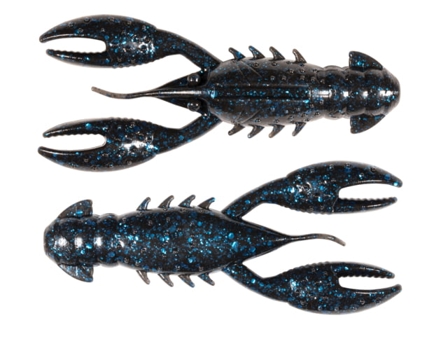 Z-man Pro Crawz Creature Bait 3 3.5in Black-Blue