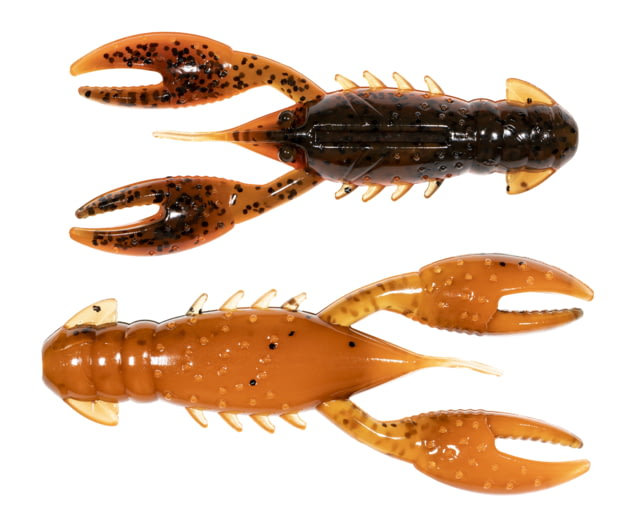 Z-man Pro Crawz Creature Bait 3 3.5in Green Pumpkin-Orange