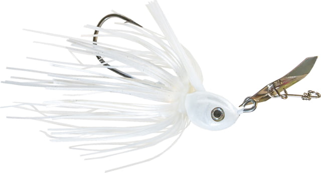 Z-man Project Z Chatterbait Weedless Jig 1/2oz Pearl Ghost