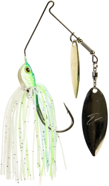 Z-man Slingbladez Power Finesse Double Willow Spinner Bait Fishing Hook 1/4oz 1 Piece Sexy Shad