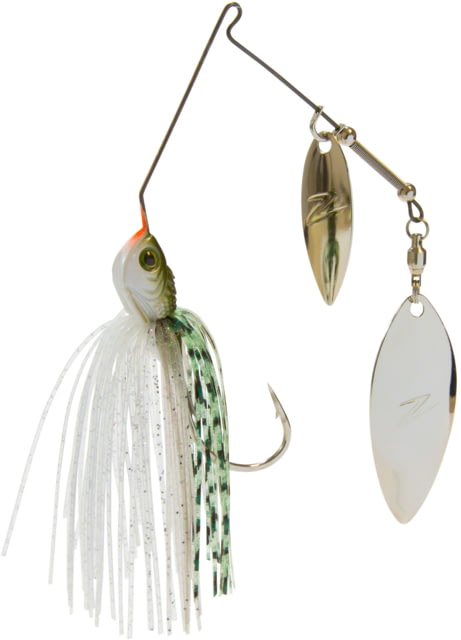 Z-man Slingbladez Double Willow Spinner Bait Fishing Hook 1/2oz 1 Piece Greenback Shad
