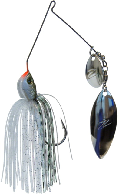 Z-man Slingbladez Willow Colorado Spinnerbait Fishing Hook 5/0 Hook 1/2oz 1 Piece Greenback Shad