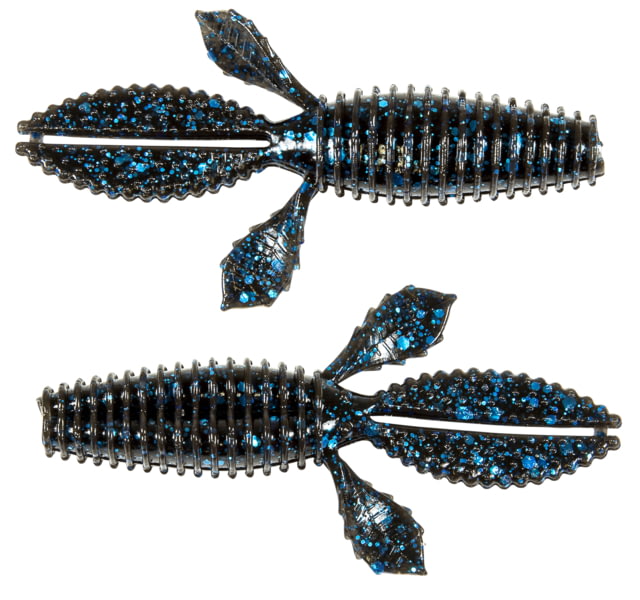 Z-man TRD Bugz Soft Bait 6 2.75in Black-Blue