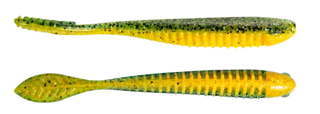 Z-man Trick Shotz Soft Bait 6 pack 3.5 in Pro Yellow Perch