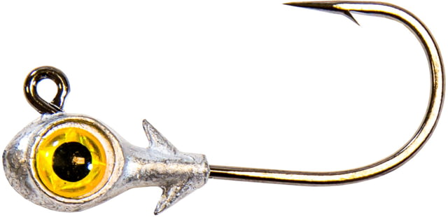Z-man Trout Eye Finesse Jigheads Gold 3/16oz 3 per Pack