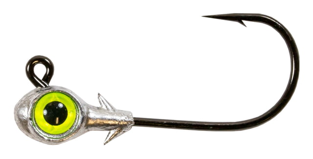 Z-man Trout Eye Jigheads 1/4oz 3 Pack Chartreuse