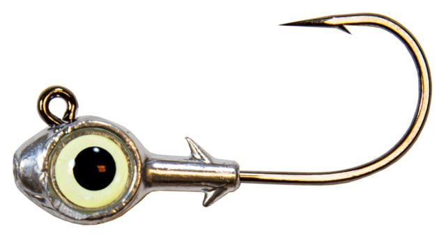 Z-man Trout Eye Jigheads Glow 1/8oz 3 per Pack