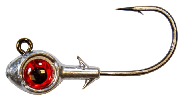 Z-man Trout Eye Jigheads 1/4oz 3 Pack Red