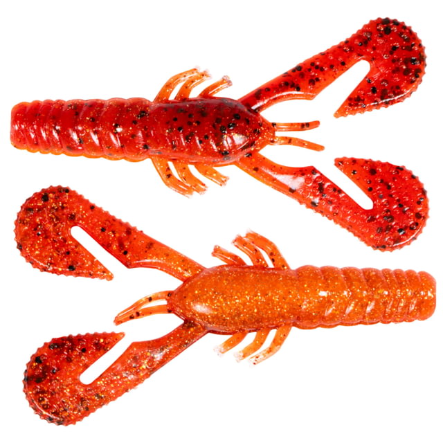 Z-Man Turbo Crawz 4in Fire Craw 6 Pack