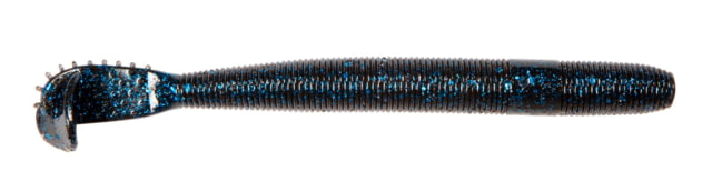 Z-Man Turbo Fattyz 6in Black Blue 5 Pack