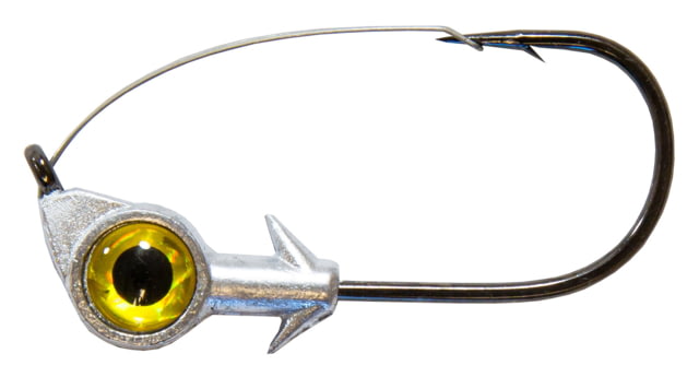 Z-man Weedless Eye Jigheads Gold 3/16oz 3 per Pack