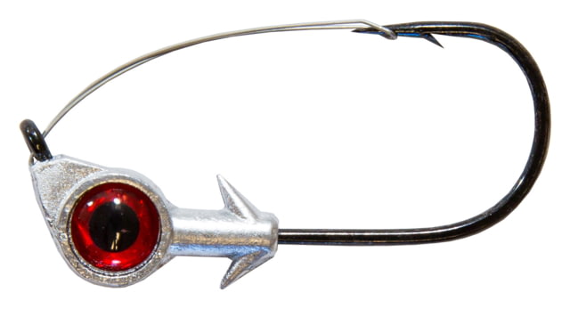 Z-man Weedless Eye Jigheads Red 3/16oz 3 per Pack
