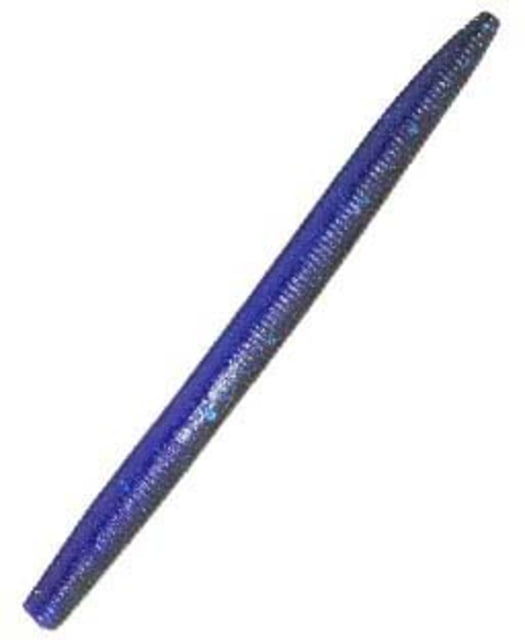 Z-man Zinkerz Soft Bait 6 pack 5 in Black/Blue Laminate
