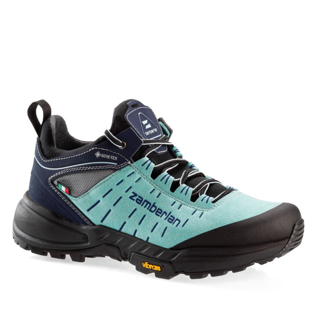 Zamberlan Circe Low GTX Hiking Shoes - Women's PFAS-Free Light Blue/Navy 7