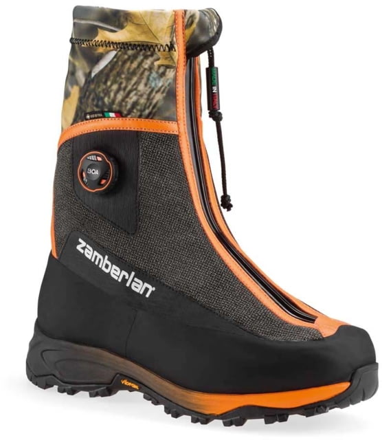 Zamberlan Polar Hunter GTX RR Boa Hiking Shoes - Men's Black/Camo 9.5 US Medium