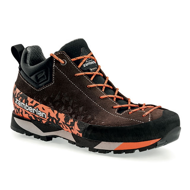 Zamberlan Salathe' GTX RR Hiking Shoes - Men's Brown/Orange 12