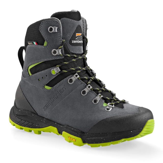 Zamberlan Thunder Pro GTX Hiking Shoes - Men's PFAS-Free Dark Grey/Lime 11