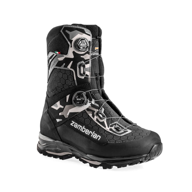 Zamberlan Ull GTX RR Wl Pl Boa Hiking Shoes - Mens Black/Grey 8.5