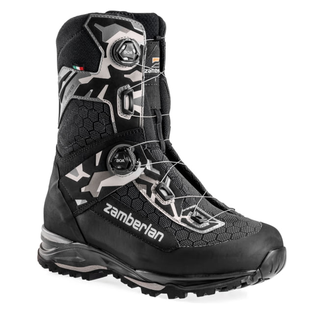 Zamberlan Ull GTX RR WL PL Boa Hiking Shoes - Men's PFAS-Free Black/Grey 10.5