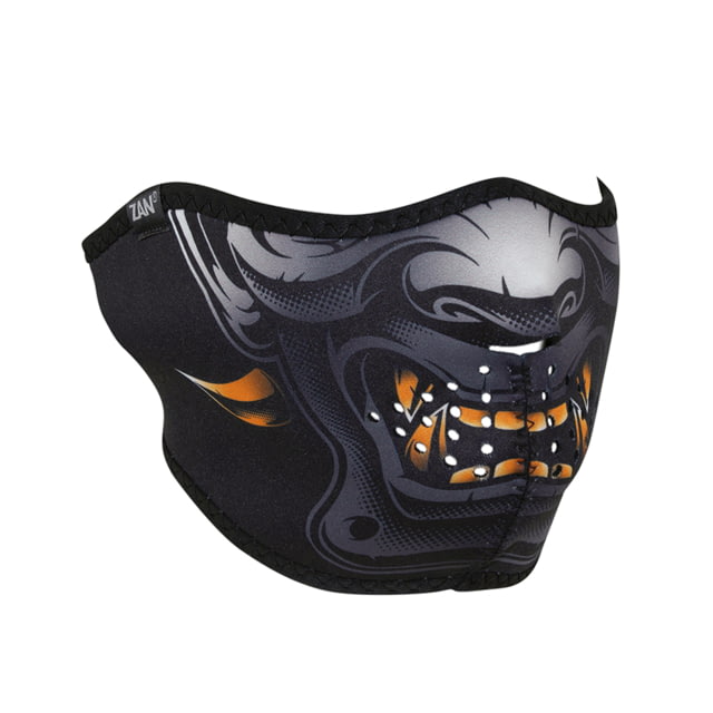 Zan Headgear Neoprene Half Face Mask Horned Demon