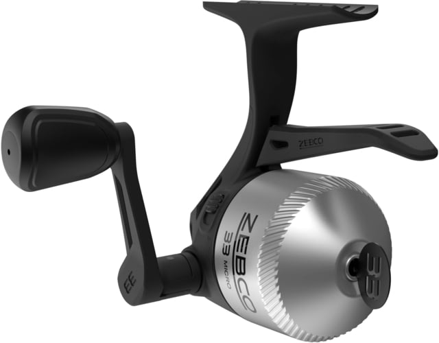 Zebco 33 Micro Trigger Spincast Reel SZ 10 Reel Changeable Righ/Left Retrieve Built-In Bite Alert All-Metal Gears Pre-Spooled w/ 4lb Zebco Cajun Line