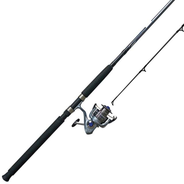 Quantum Blue Runner Rod and Reel Combo 10ft 0in Medium-Heavy Fast 2 5.2-1 1 Ambidextrous Blue