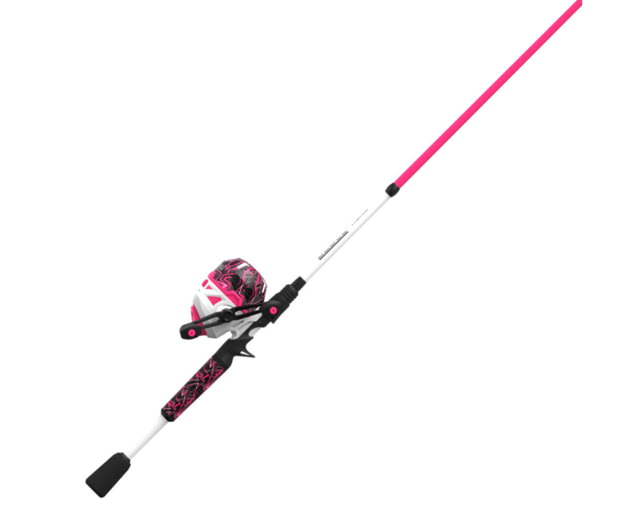 Zebco Roam Pink 6 ft Spincast Combo 2 Pieces Medium