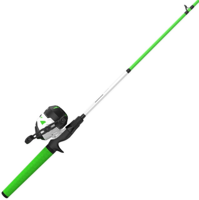 Zebco Roam Spincast Combo Rod 6ft Medium Moderate-Fast 2 Pieces Green