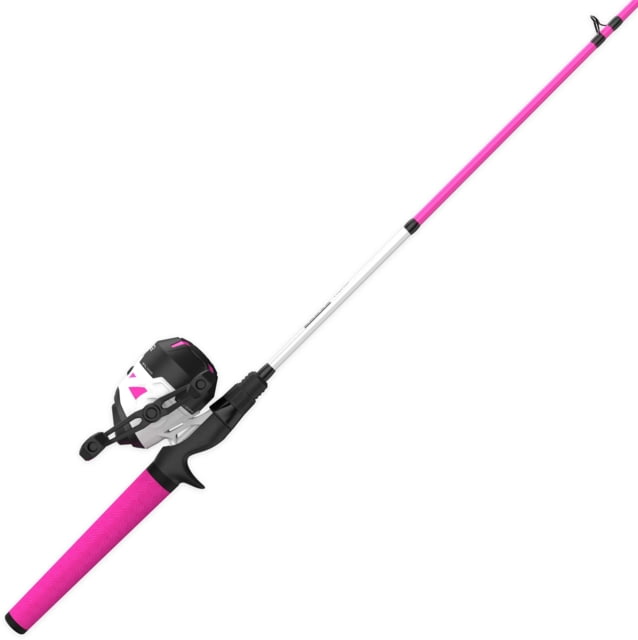 Zebco Roam Spincast Combo Rod 6ft Medium Moderate-Fast 2 Pieces Pink