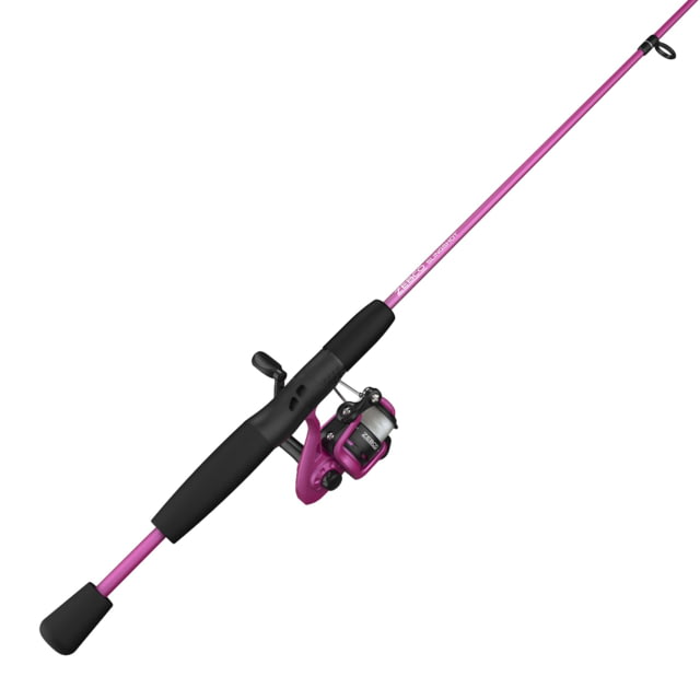 Zebco Slingshot Spinning Rod 6ft Medium-Light Moderate-Fast 2 Pieces Purple